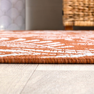 Nevis Palm Frond Indoor/outdoor Area Rug